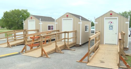 Kingston, Ont.’s sleeping cabin program settles into Centre 70 summer location