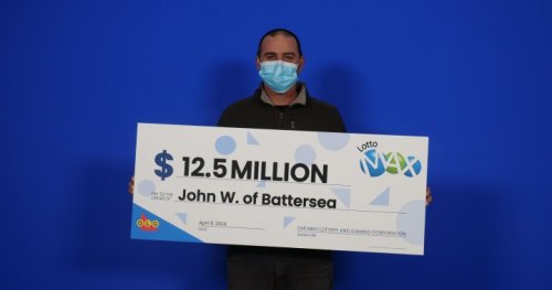 Battersea, Ont. man picks up $12.5M lotto win