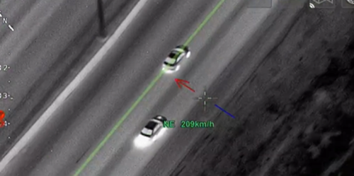 Video shows police helicopter follow driver going 200 km/h on Highway 401