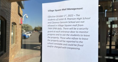 ‘It wrecked everything for everybody,’ Calgary mall bans students during the day