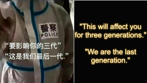 The most desperate response to the COVID-19 lockdown in China: ‘We are the last generation.’