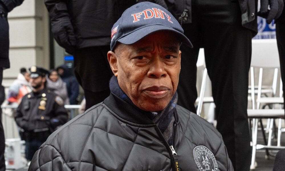 Ex-NYC Mayor Eric Adams Responds to ‘Walk of Shame’ Photo Featuring Same Clothes From Night Before