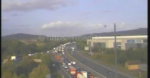 Live: M5 traffic held after multi-vehicle crash in Gloucestershire