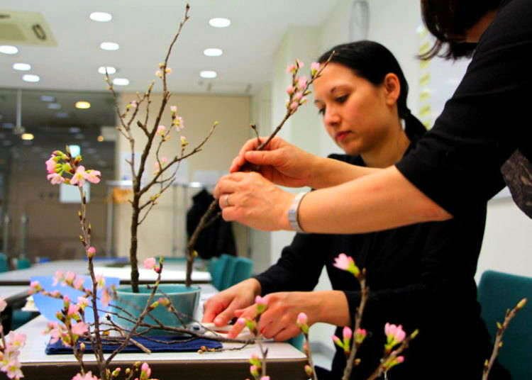 Learn the Art of Flower Arrangement at Ohara School of Ikebana