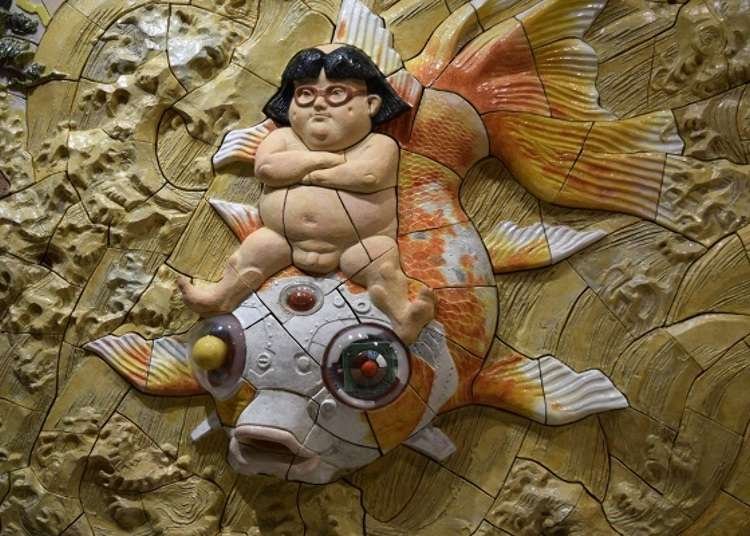 Powerful! Visit CREARE Atami-Yugawara Studio to enjoy ceramic reliefs.