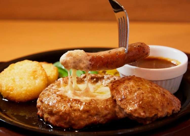 Japan's “Cheese-In” Fondue-Style Hamburg Steak will Leave You in Food Coma Paradise!