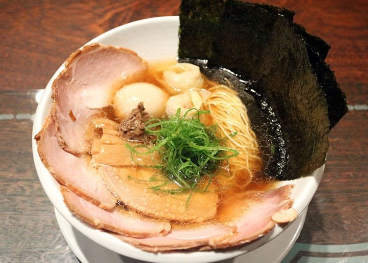 Kyoto's Next-Level Ramen by a Star Chef at Kamodashi Chukasoba ROKU