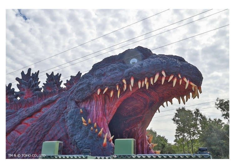 Zip-line Straight Into a Life-Sized Godzilla! Godzilla Theme Park Attraction Opens on Awaji Island at Nijigen no Mori