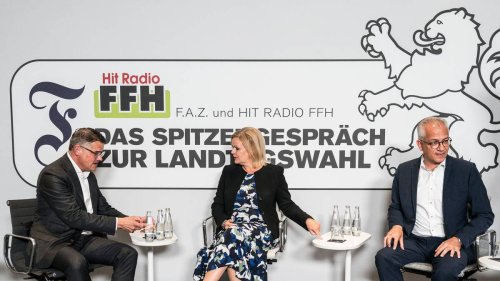 «Triell» mit Spitzenkandidaten von CDU, SPD und Grünen
