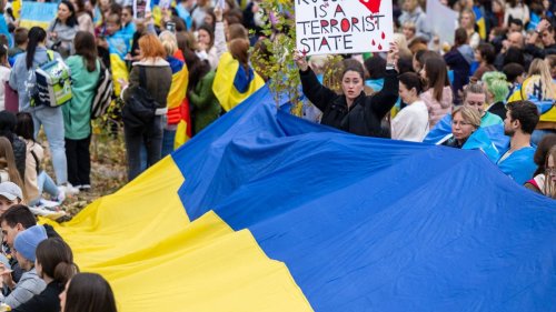 Jahrestag des Ukraine-Kriegsbeginns: Demos im Freistaat