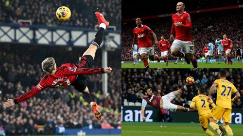 Top 10 Premier League overhead kicks of all-time- ranked: From Wayne Rooney's derby stunner to Alejandro Garnacho's 'goal of a lifetime' against Everton