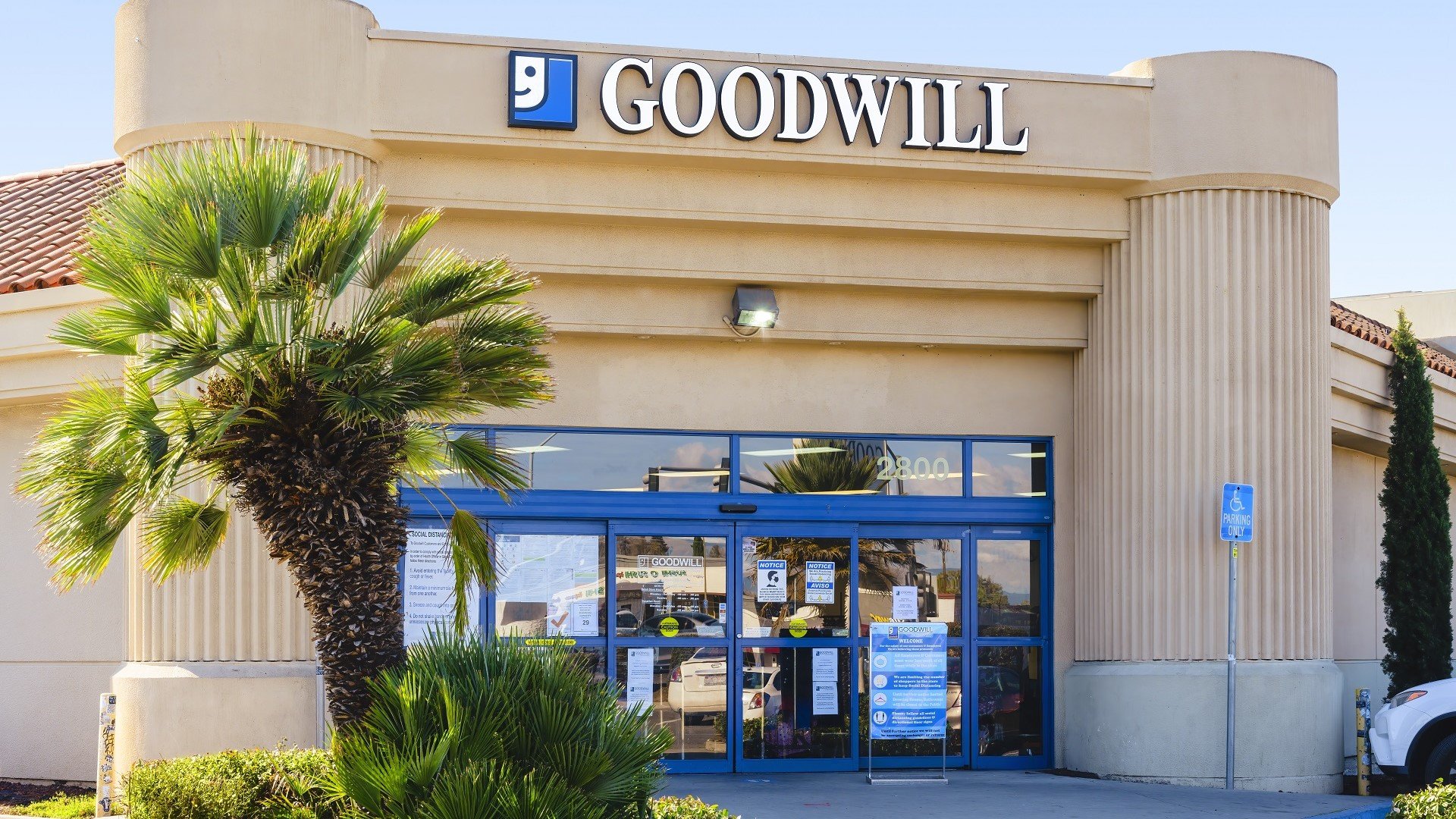 Goodwill online retail shop also offers luxury brands like Gucci and