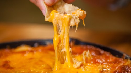 Indulge Your Snack Fix With Some Cajun Cheesy Chicken Dip