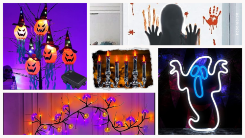 Theme and Creativity in Halloween Decorative Lamps