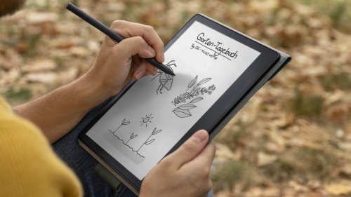 Amazons größter E-Book-Reader hat einen Stift