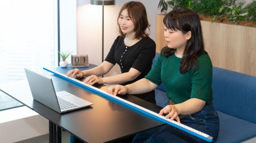 Google präsentiert 1,65 Meter lange DIY-Tastatur