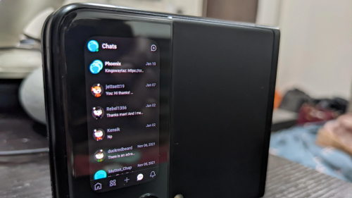 Komplettes Android läuft auf Außendisplay des Z Flip 3