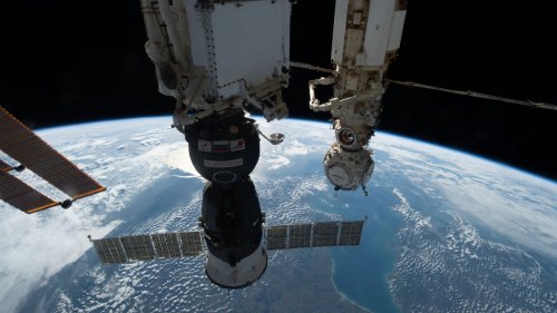 Beschädigtes russisches Raumfahrzeug ist zurück auf der Erde