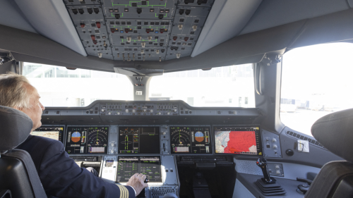 Lufthansa-Jet fliegt auf Autopilot