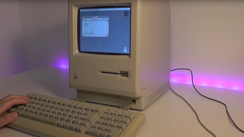 Bastler baut den Macintosh von 1984 nach