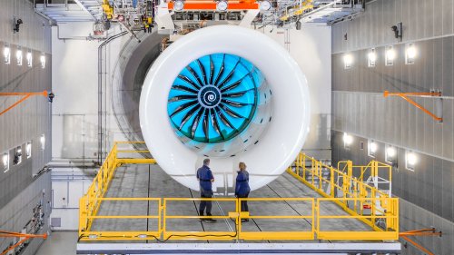 Rolls-Royce testet größtes Triebwerk
