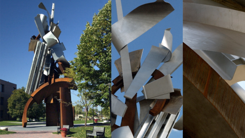 Amateurfunker nutzen 22-Meter-Skulptur als Antenne