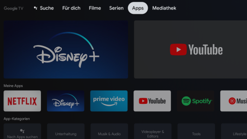 Google veröffentlicht Android TV 13