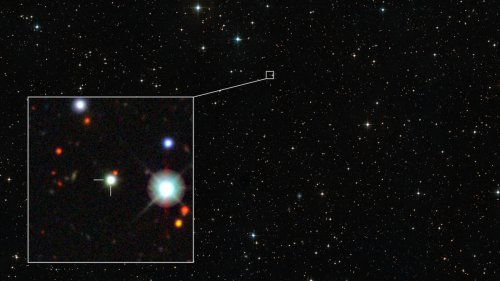 Hellster Quasar und hungrigstes schwarzes Loch entdeckt