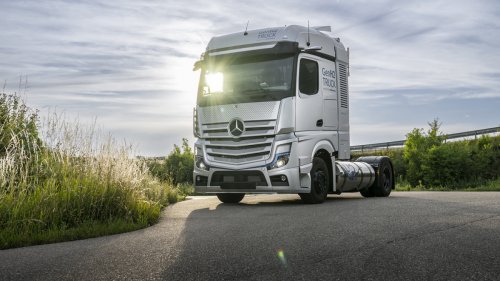 Daimler plant Wasserstoff-Lkw mit 1000 Kilometern Reichweite