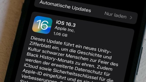 iOS 16.3 und iPadOS 16.3 sind da