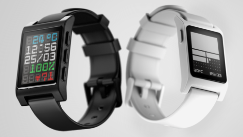 Zwei neue E-Paper-Smartwatches mit Pebble OS
