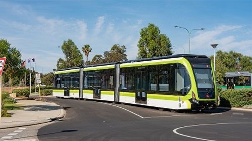 Gleislose Straßenbahn wird in Australien getestet