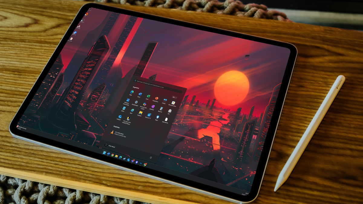 Bastler führt Windows 11 auf dem iPad Air aus