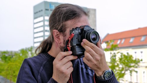 Digitales Kamerarückteil mit Bastelcharme und starken Fotos