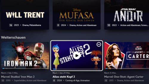 Disney+ erhält fehlende Basisfunktion