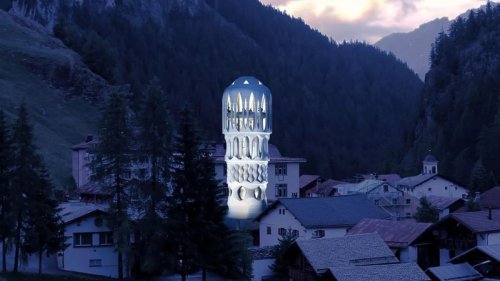 30-Meter-Turm aus dem 3D-Drucker eingeweiht