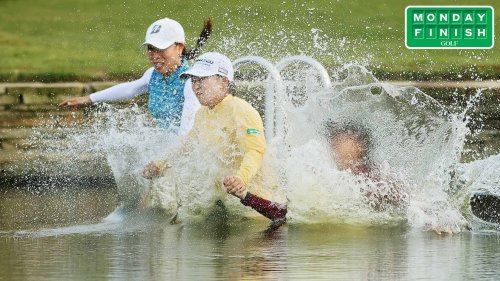 Major golf gets weird, Caitlin Clark’s Masters review | Monday Finish
