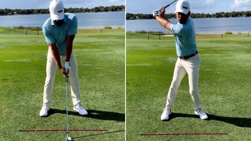 How to properly load your trail hip in the backswing, according to Charles Howell III