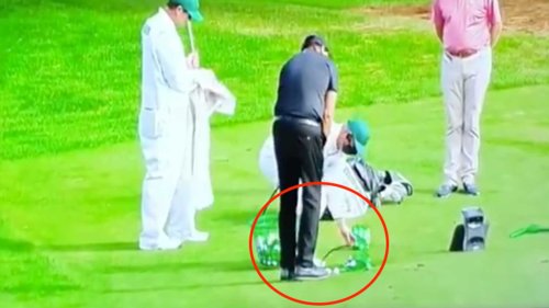 Augusta National’s practice area has a secret gadget we never noticed before