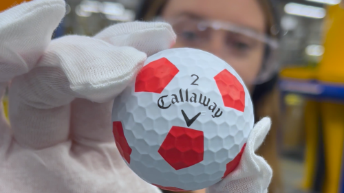 From start to finish, watch how golf balls are made at Callaway’s facility here in the U.S.