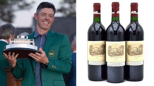 The fabled wine Rory McIlroy uncorked to celebrate his Masters win