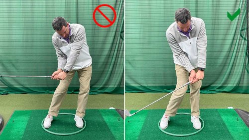 This mental image will help you hit your irons solid every time