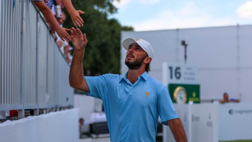 At the Presidents Cup, Max Homa earned something he’s always wanted￼