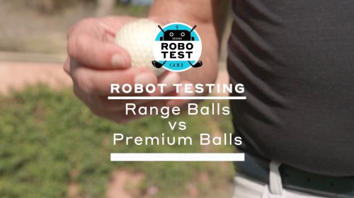 RoboTest: How much do range balls and premium balls differ?