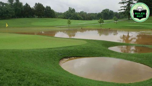 Rules Guy: My ball was submerged outside an overflowed pond’s penalty area. Do I get relief?