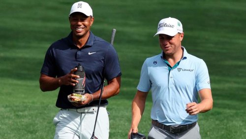 ‘Happy birthday old man’: Justin Thomas jabs Tiger Woods in Instagram