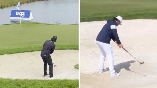 This crafty pro has been putting from bunkers — and he’s in contention