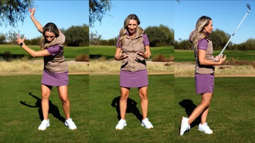 Find proper balance in each golf swing with this easy at-home drill