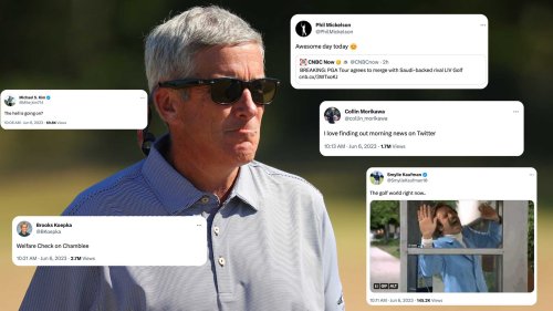 'The hell is going on?' Players, fans and others react to PGA Tour-LIV Golf merger