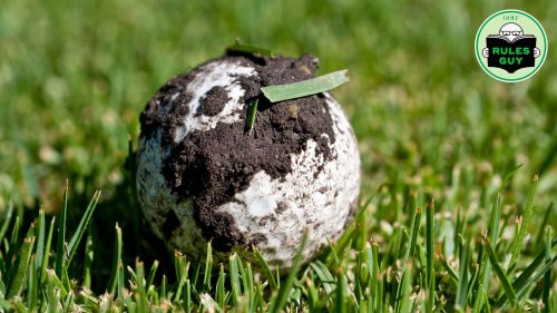 Rules Guy: My ball got dirty rolling through ground under repair. Can I clean it before hitting?